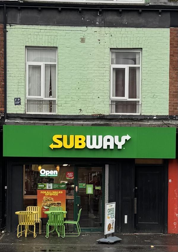 Subway Lower Falls Road